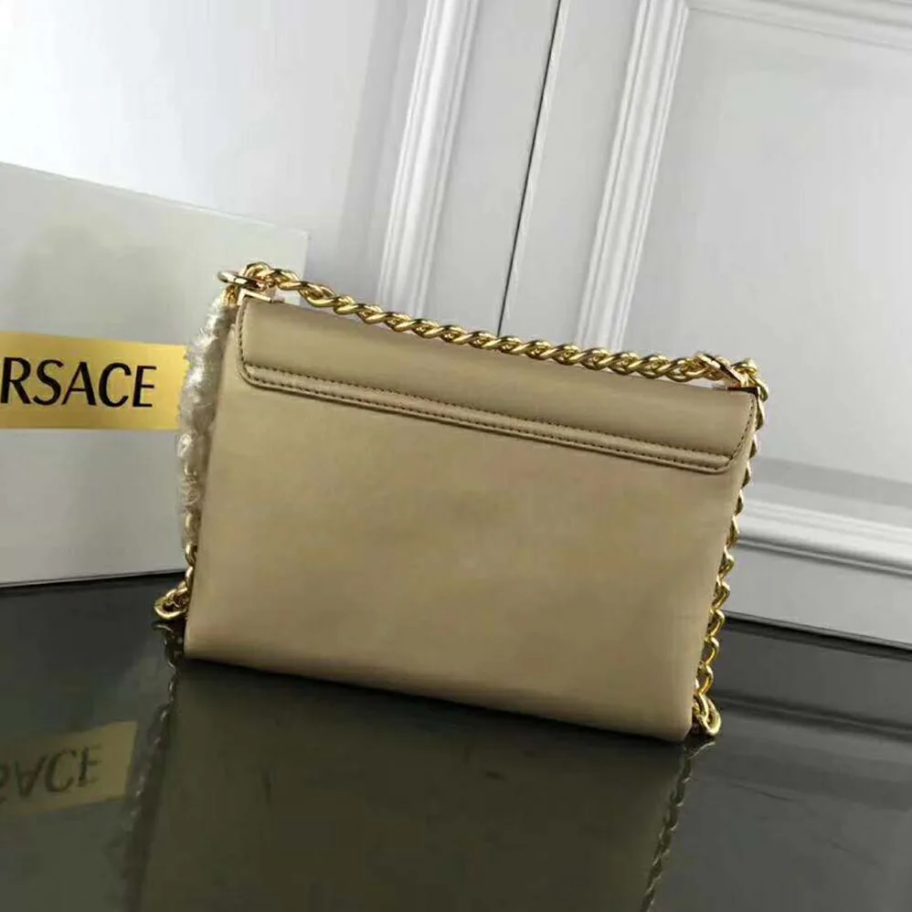 Versace Laminated Palazzo Evening Bag for Women