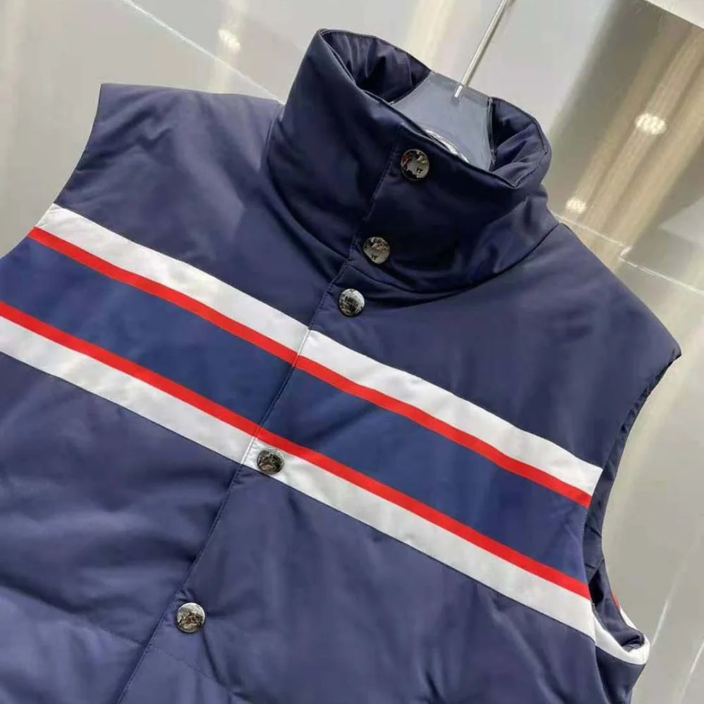 Dior Dioralps Sleeveless Down Jacket for Women in Blue Dior Dioralps Sleeveless Down Jacket for Women in Blue