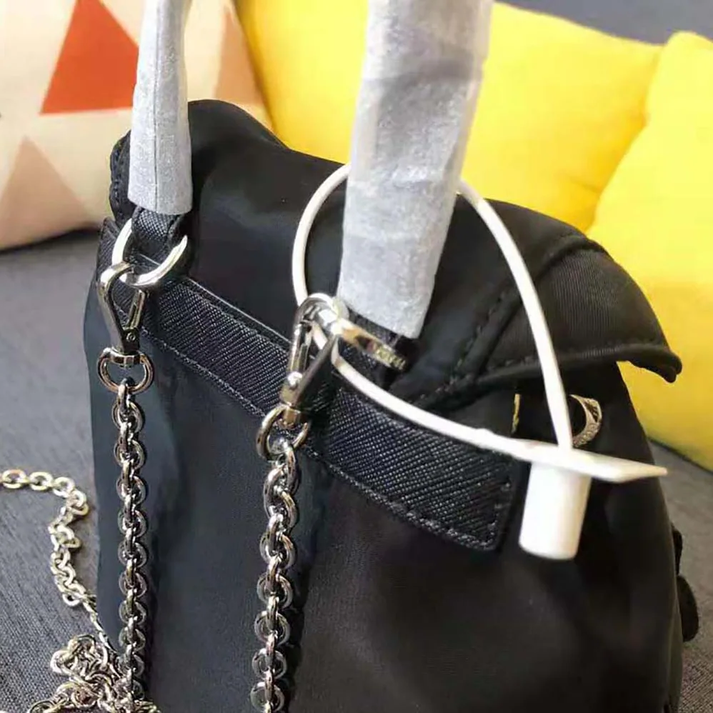 Prada Nylon Mini Backpack for Women in Black Prada Nylon Mini Backpack for Women in Black