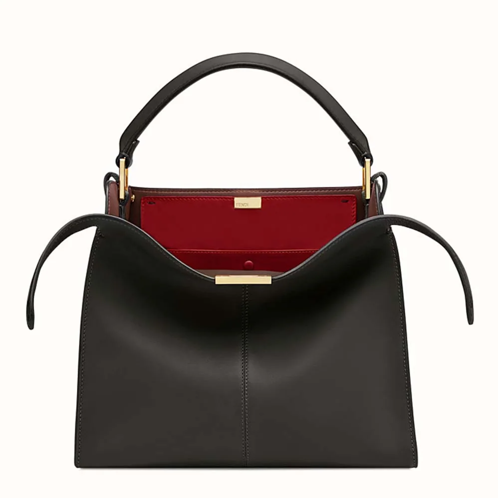 Fendi Peekaboo X-Lite Regular for Women in Black