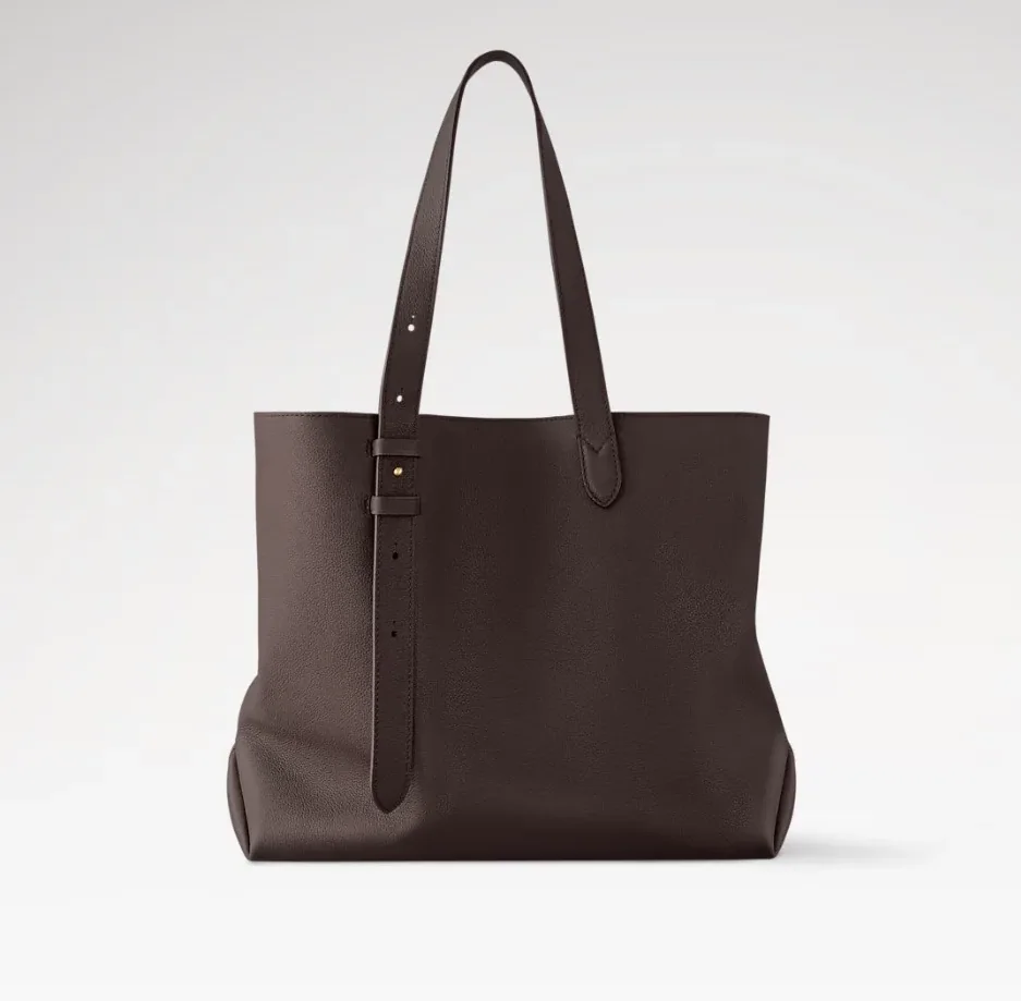 Louis Vuitton Low Key Cabas MM Bag Chocolate /
