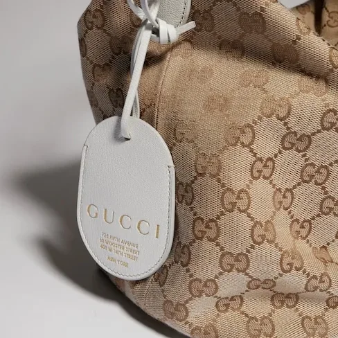 Gucci Brera Medium Crossbody Bag / Sand/ Dark Brown Gold Hardware A00B4O FAFV9 9664 Gucci Brera Medium Crossbody Bag / Sand/ Dark Brown Gold Hardware A00B4O FAFV9 9664