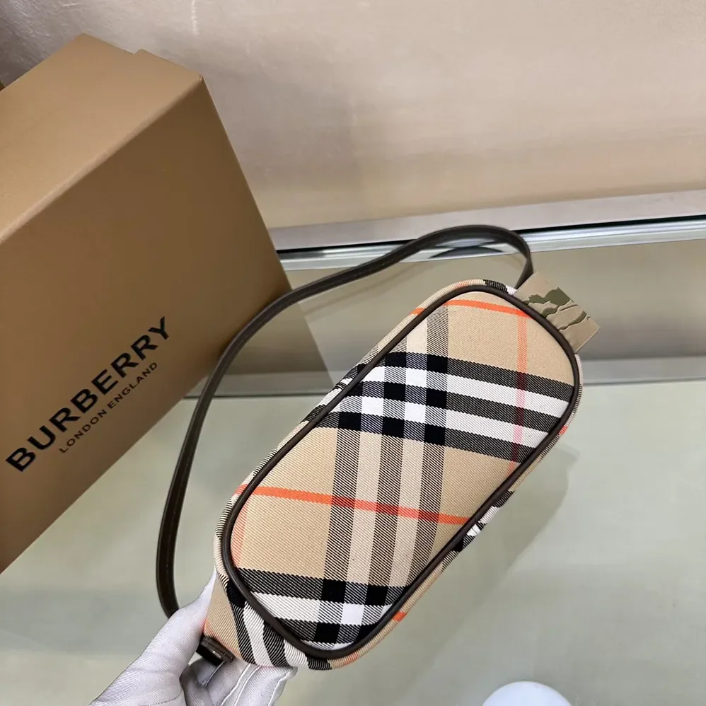 Burberry Check Mini Bag for Women in Sandy