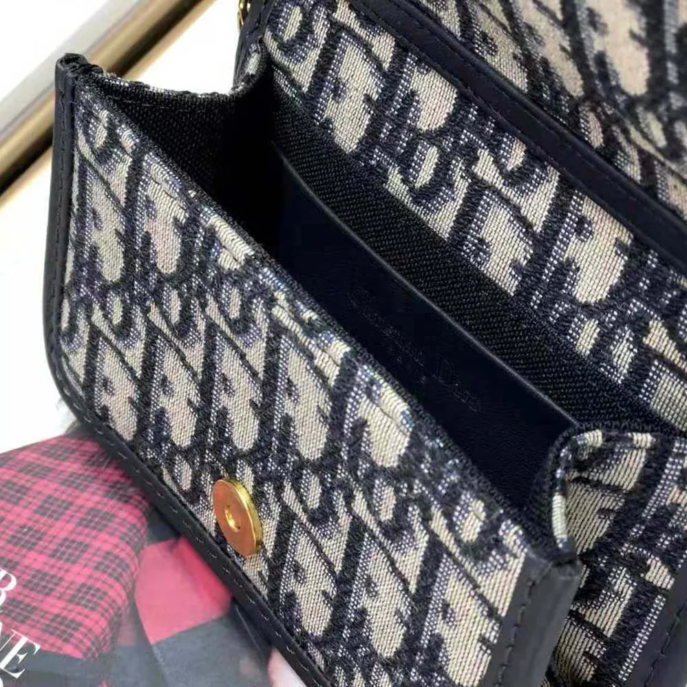 Dior 30 Montaigne nano pouch Blue Dior Oblique Jacquard for Women Dior 30 Montaigne nano pouch Blue Dior Oblique Jacquard for Women