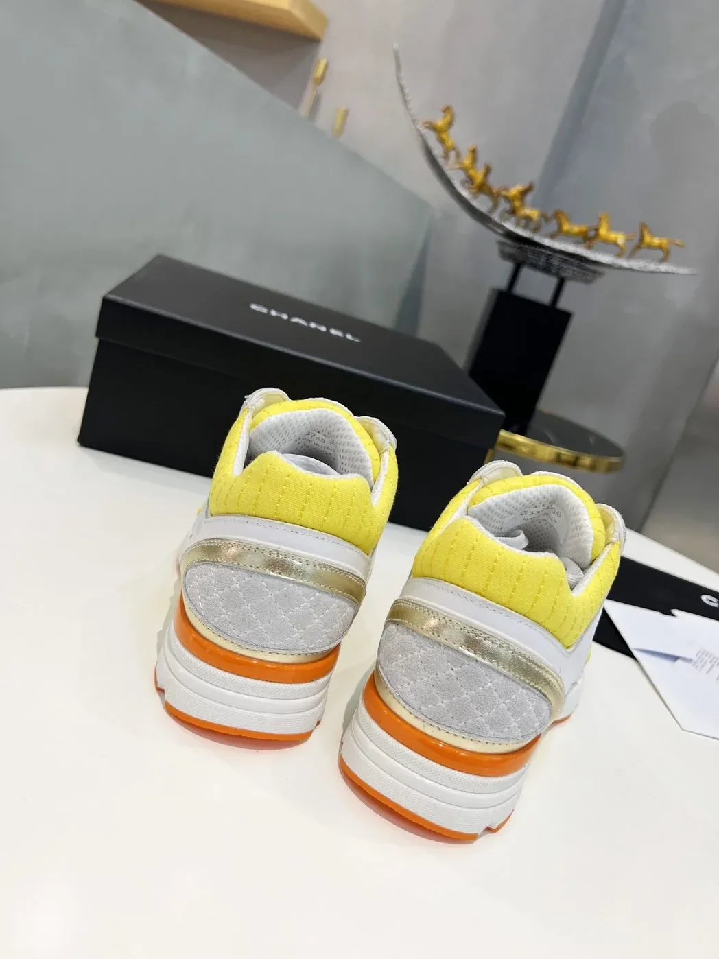Chanel Sneakers Yellow Chanel Sneakers Yellow