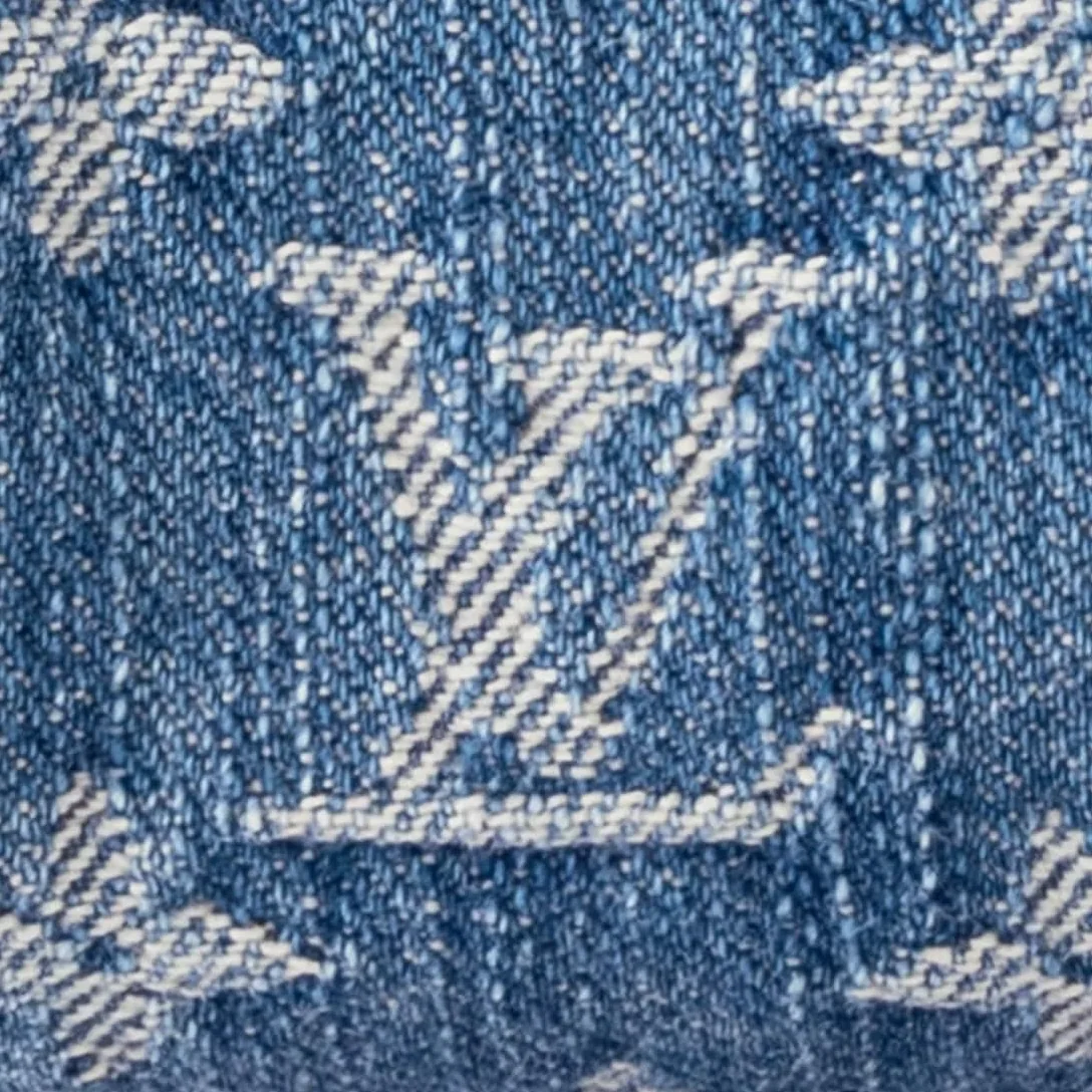 Louis Vuitton Papillon Blue Denim - 10.6 Inches / Louis Vuitton Papillon Blue Denim - 10.6 Inches /