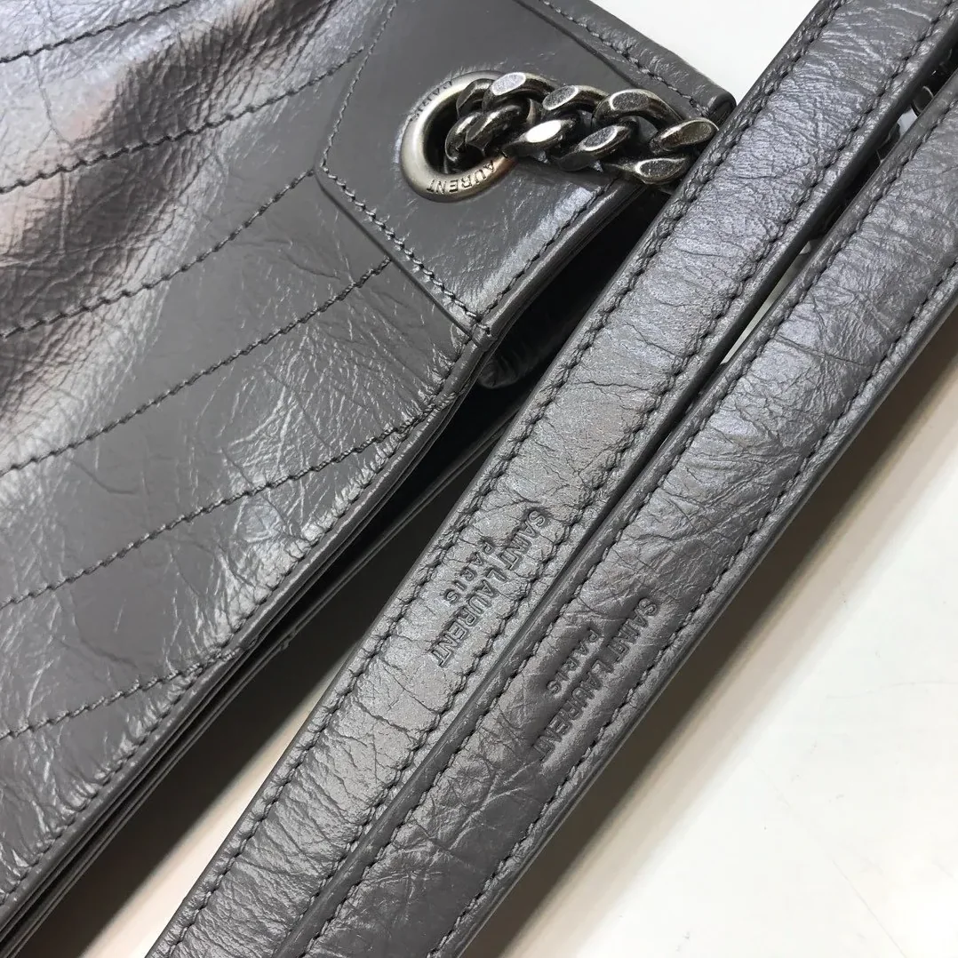 Saint Laurent Niki Medium Shopping Bag Beige in YSL