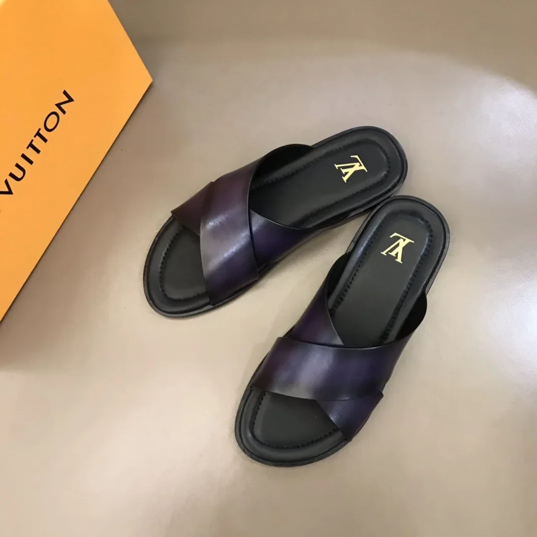 Louis Vuitton LV Oasis Mule Purple Louis Vuitton LV Oasis Mule Purple