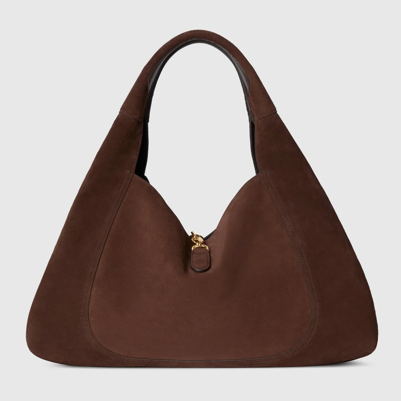 Gucci Softbit Maxi Shoulder Bag / Dark Brown Suede Gold Hardware AAFLB Gucci Softbit Maxi Shoulder Bag / Dark Brown Suede Gold Hardware AAFLB