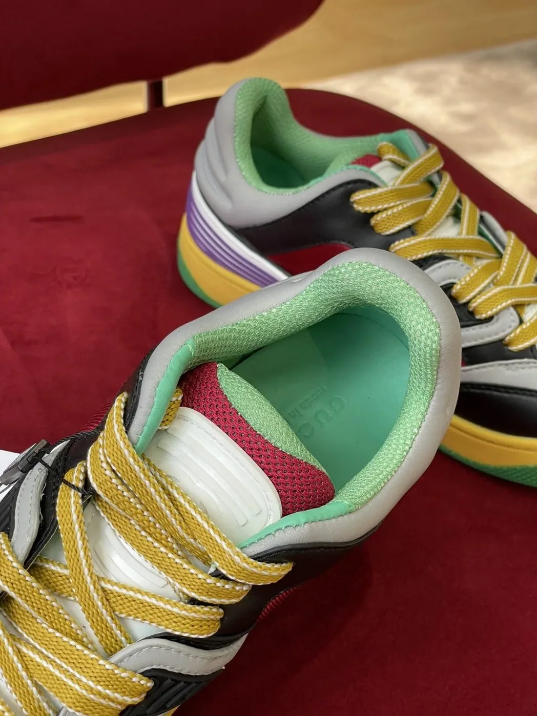 Gucci Sneaker Gucci Basket Donna Black Demetra for Women