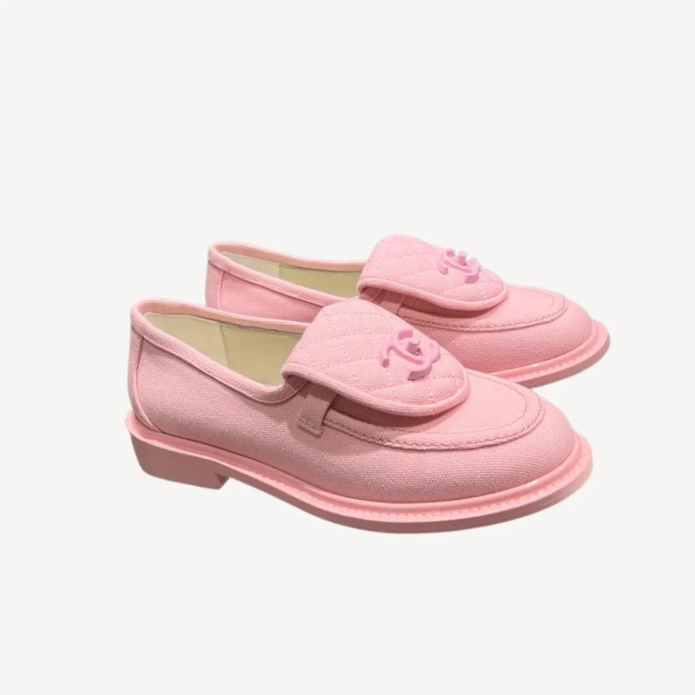 Chanel Moccasins Pink Chanel Moccasins Pink