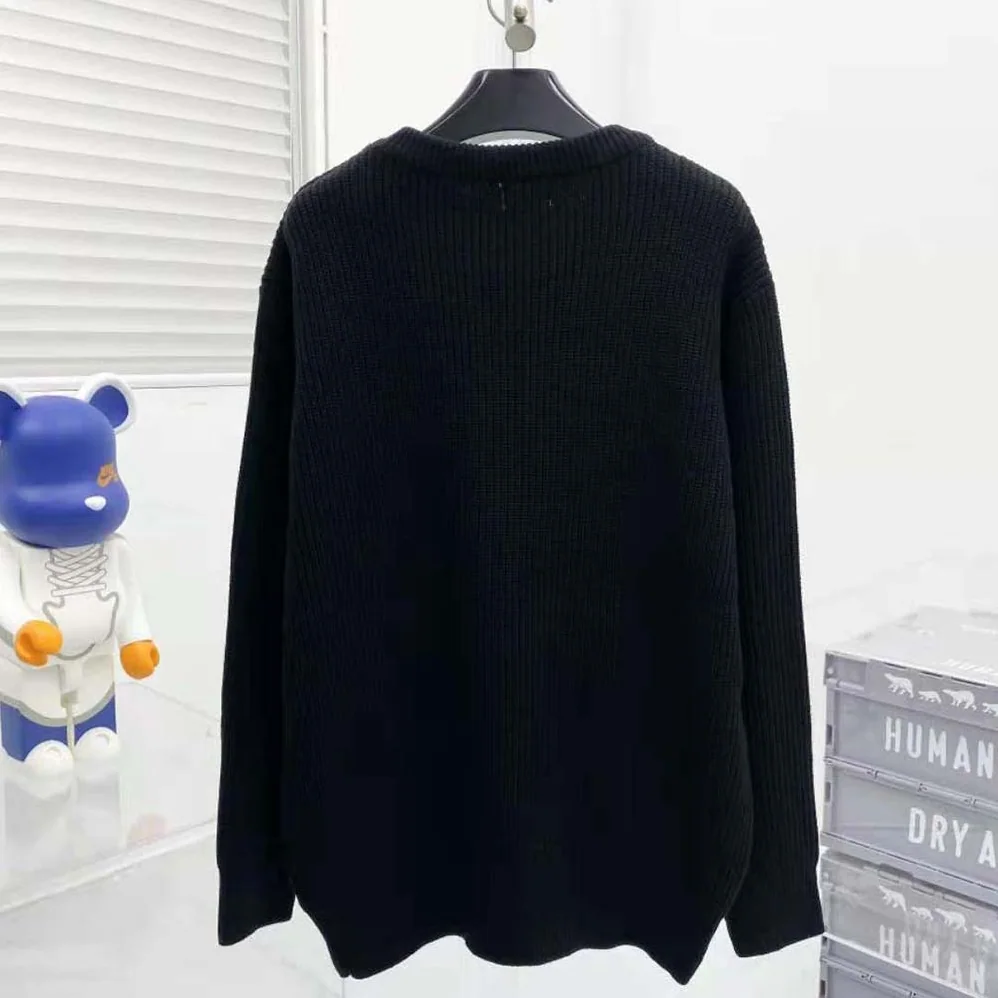 Celine Oversized Celine Sweater in Wool for Women in Black Celine Oversized Celine Sweater in Wool for Women in Black