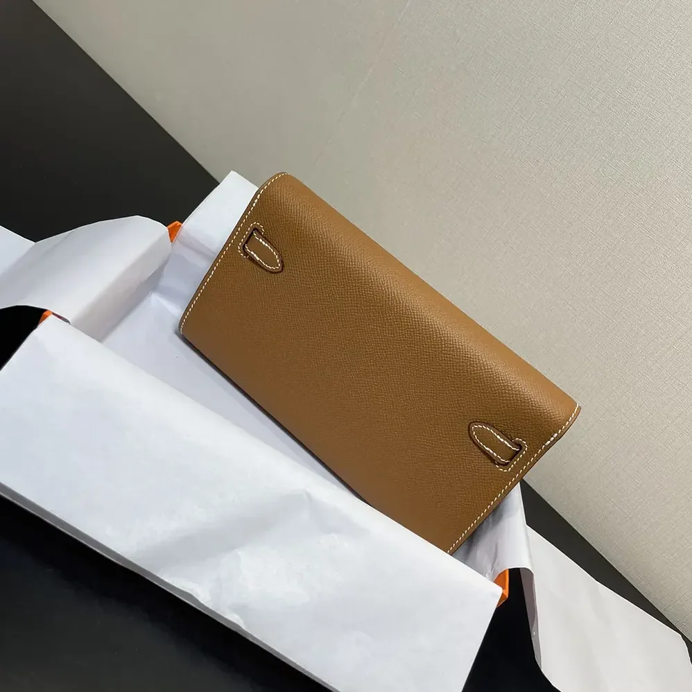 Hermes Kelly To Go in Epsom Leather for Women in Brown/Gold Hermes Kelly To Go in Epsom Leather for Women in Brown/Gold