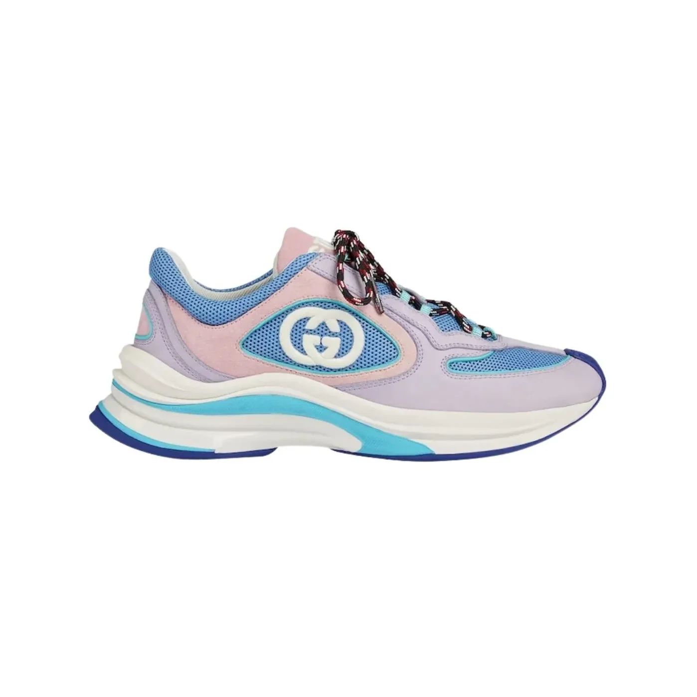 Gucci Gucci Run Sneaker Lilac for Women Gucci Gucci Run Sneaker Lilac for Women