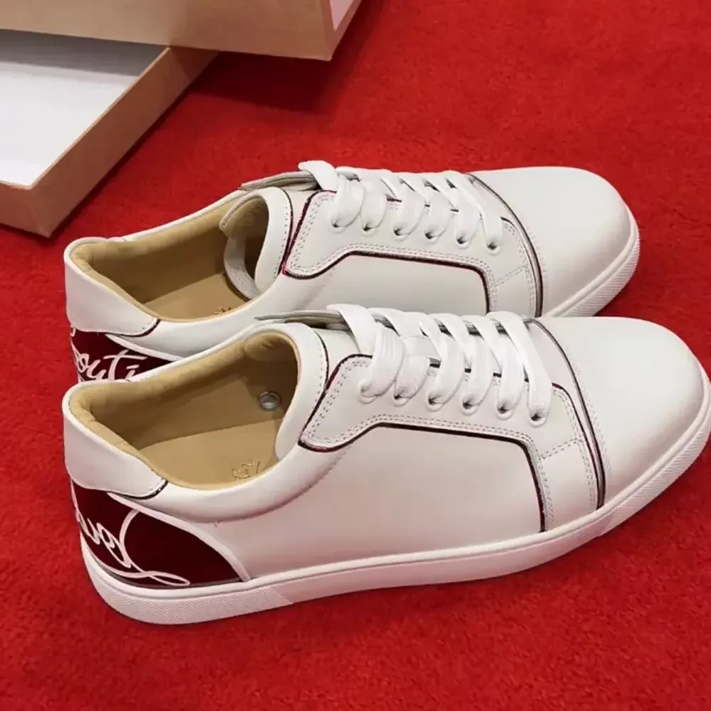 Christian Louboutin Fun Vieira Sneakers in Calf Leather for Unisex Christian Louboutin Fun Vieira Sneakers in Calf Leather for Unisex