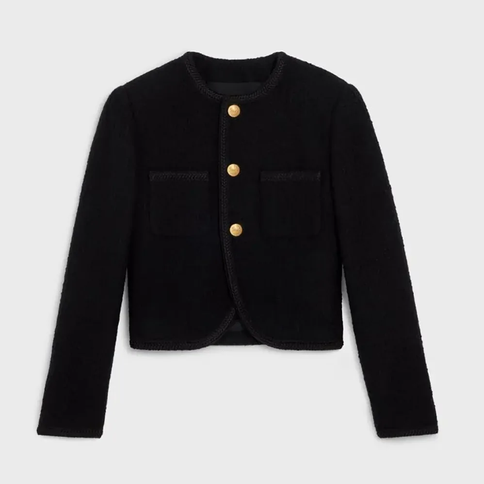 Celine Chasseur Jacket in Bboucle Tweed for Women