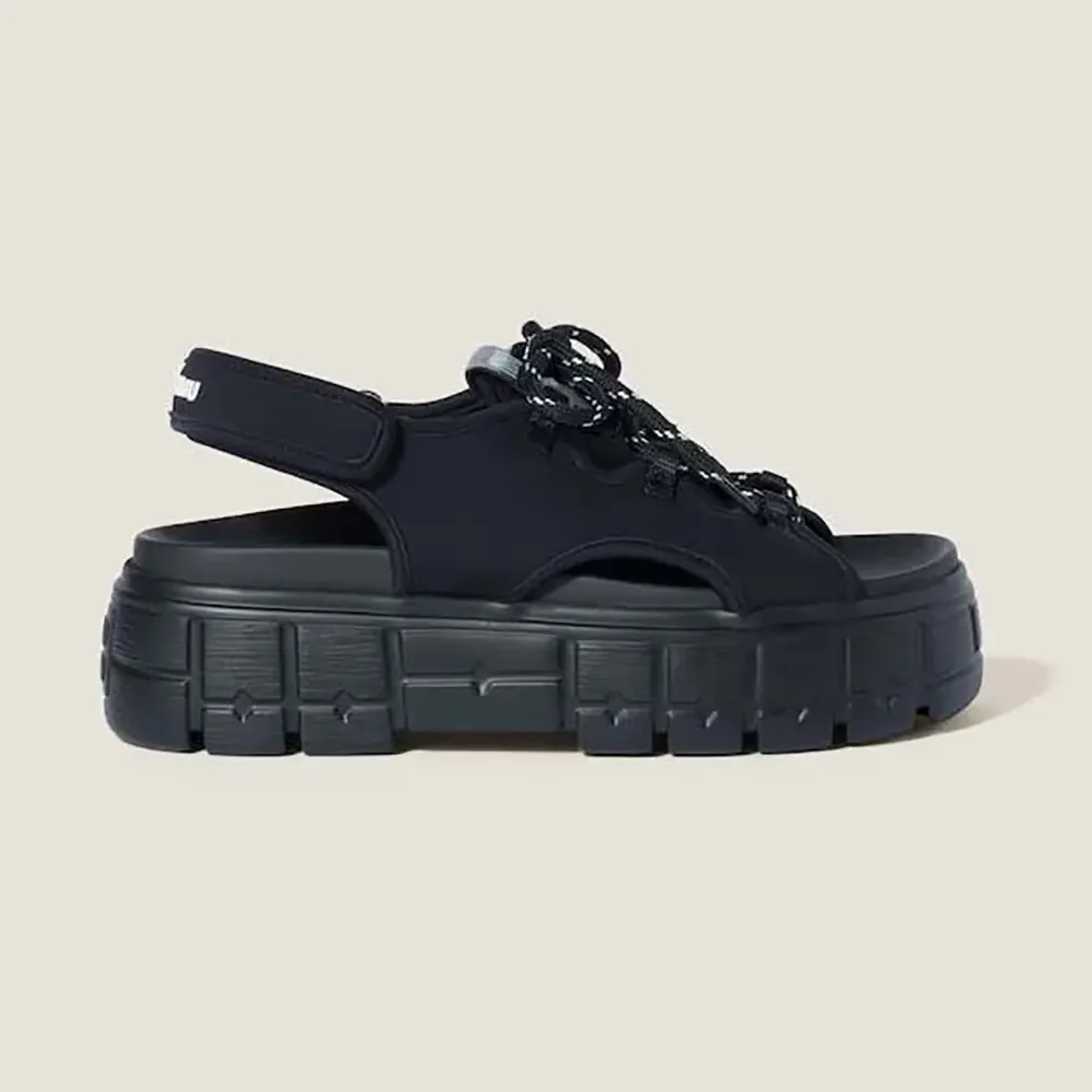 Miu Miu Chunky Neoprene Sandals for Women