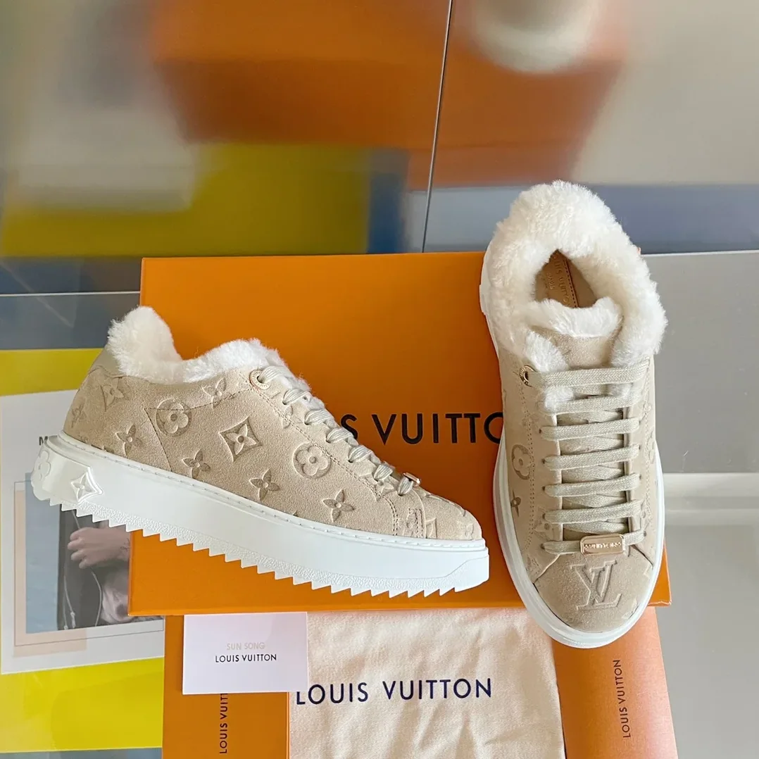 Louis Vuitton Time Out Sneaker Brown for Women