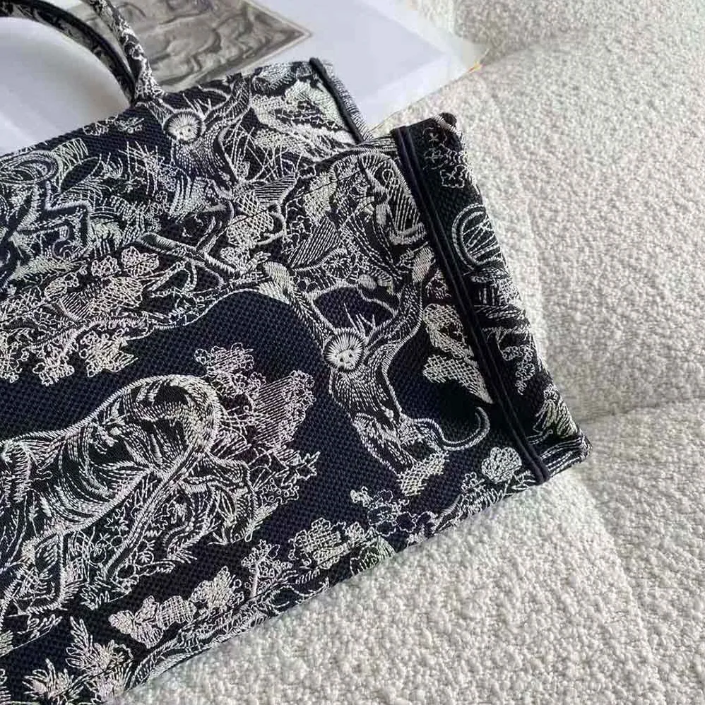 Dior Small Dior Book Tote Blue Toile de Jouy Reverse Embroidery for Women Dior Small Dior Book Tote Blue Toile de Jouy Reverse Embroidery for Women