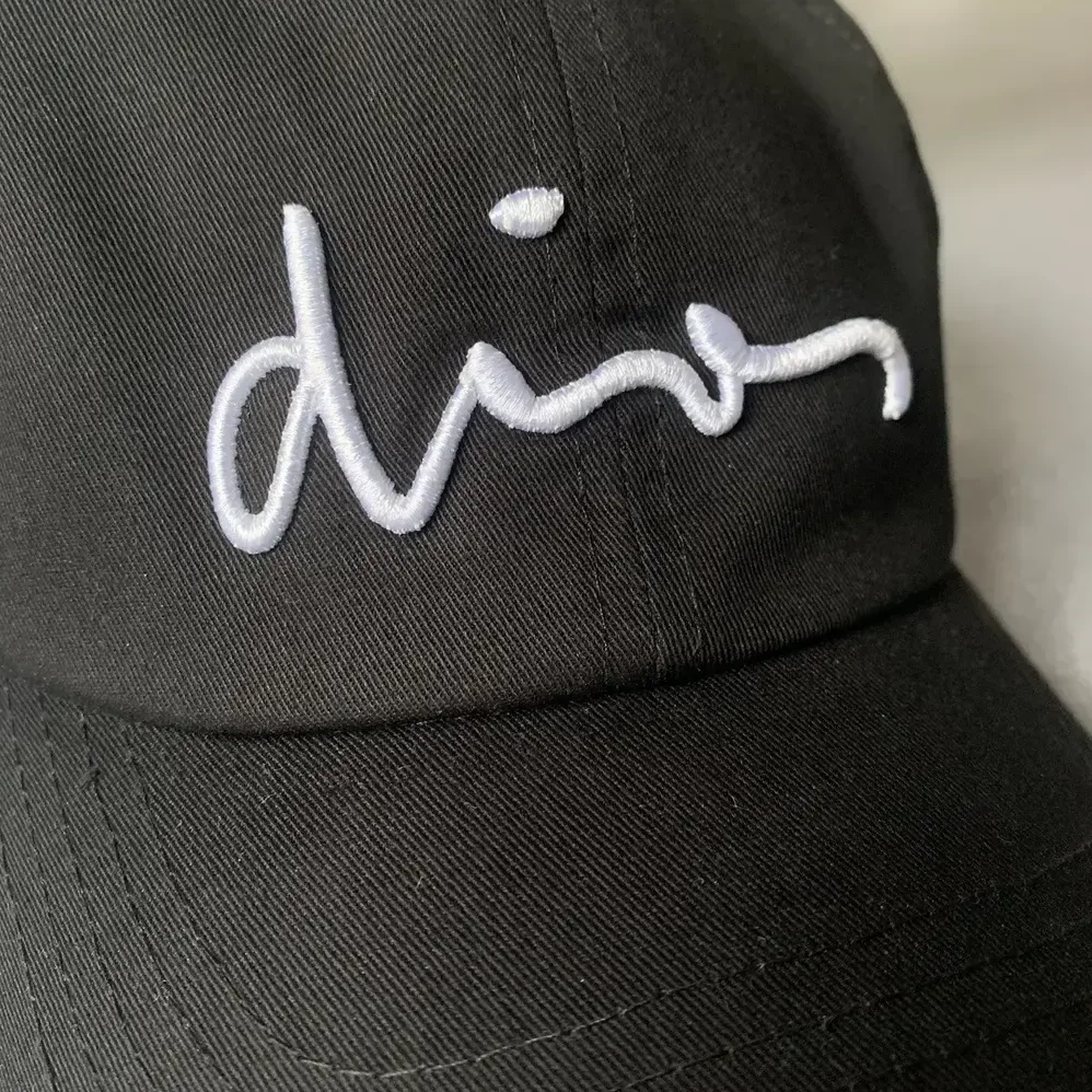 Dior Ribbon Cap Black Cotton Canvas for Unisex Dior Ribbon Cap Black Cotton Canvas for Unisex