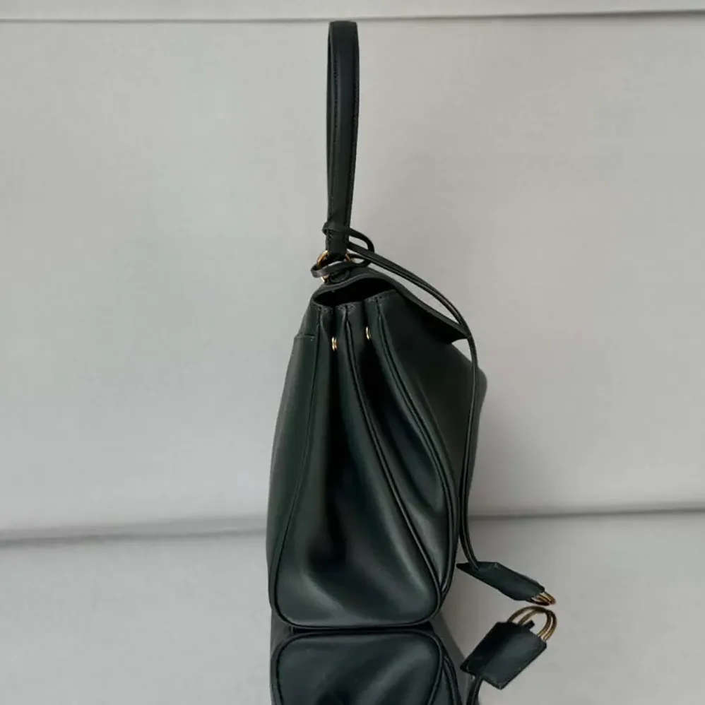 Balenciaga Rodeo Medium Handbag in Pine Green Smooth Calfskin for Women Balenciaga Rodeo Medium Handbag in Pine Green Smooth Calfskin for Women