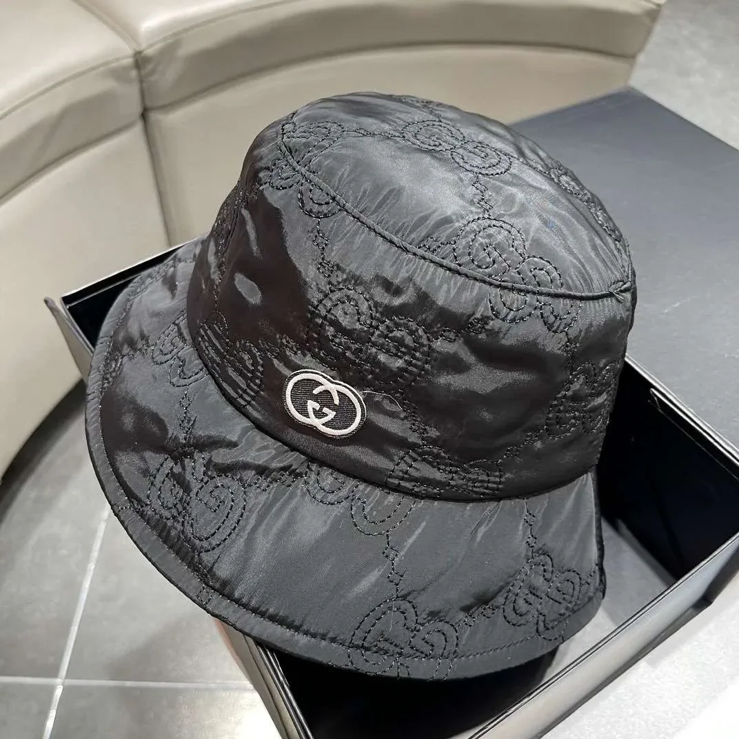 Gucci Quilted Bucket Hat Black Gucci Quilted Bucket Hat Black