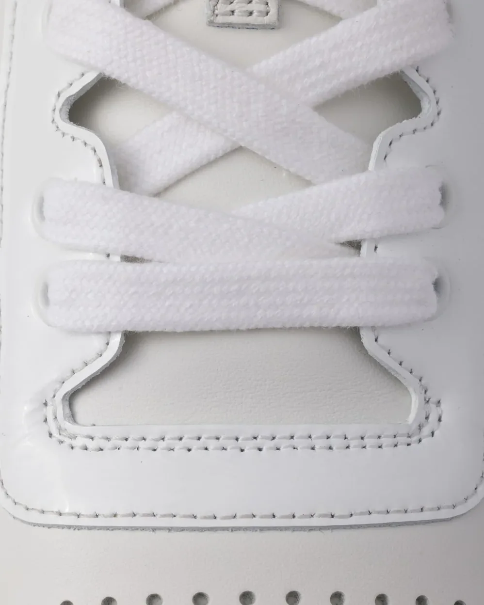 Prada Downtown Leather Sneakers White 2EE364_3LQB_F0009_F_D001 Prada Downtown Leather Sneakers White 2EE364_3LQB_F0009_F_D001