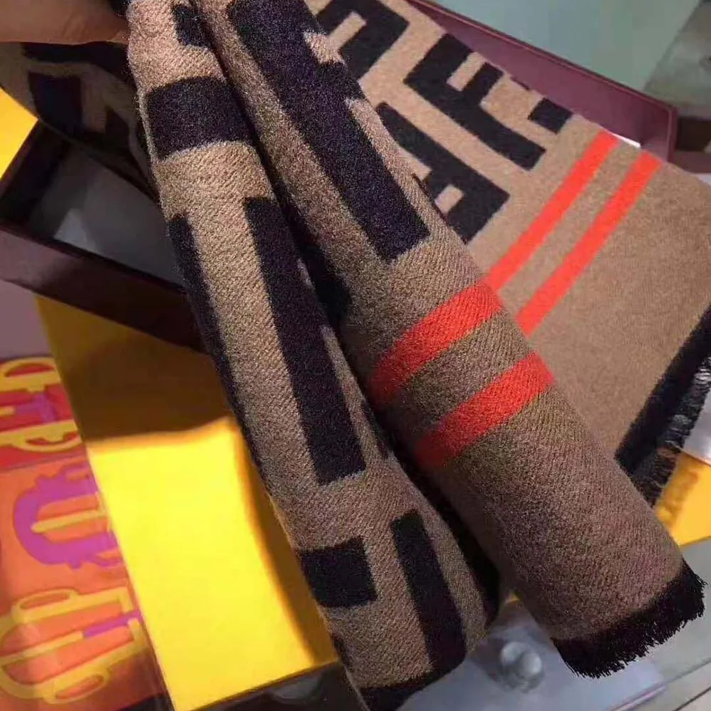 Fendi FF Poncho Multicolor Wool and Silk Poncho for Women in Brown