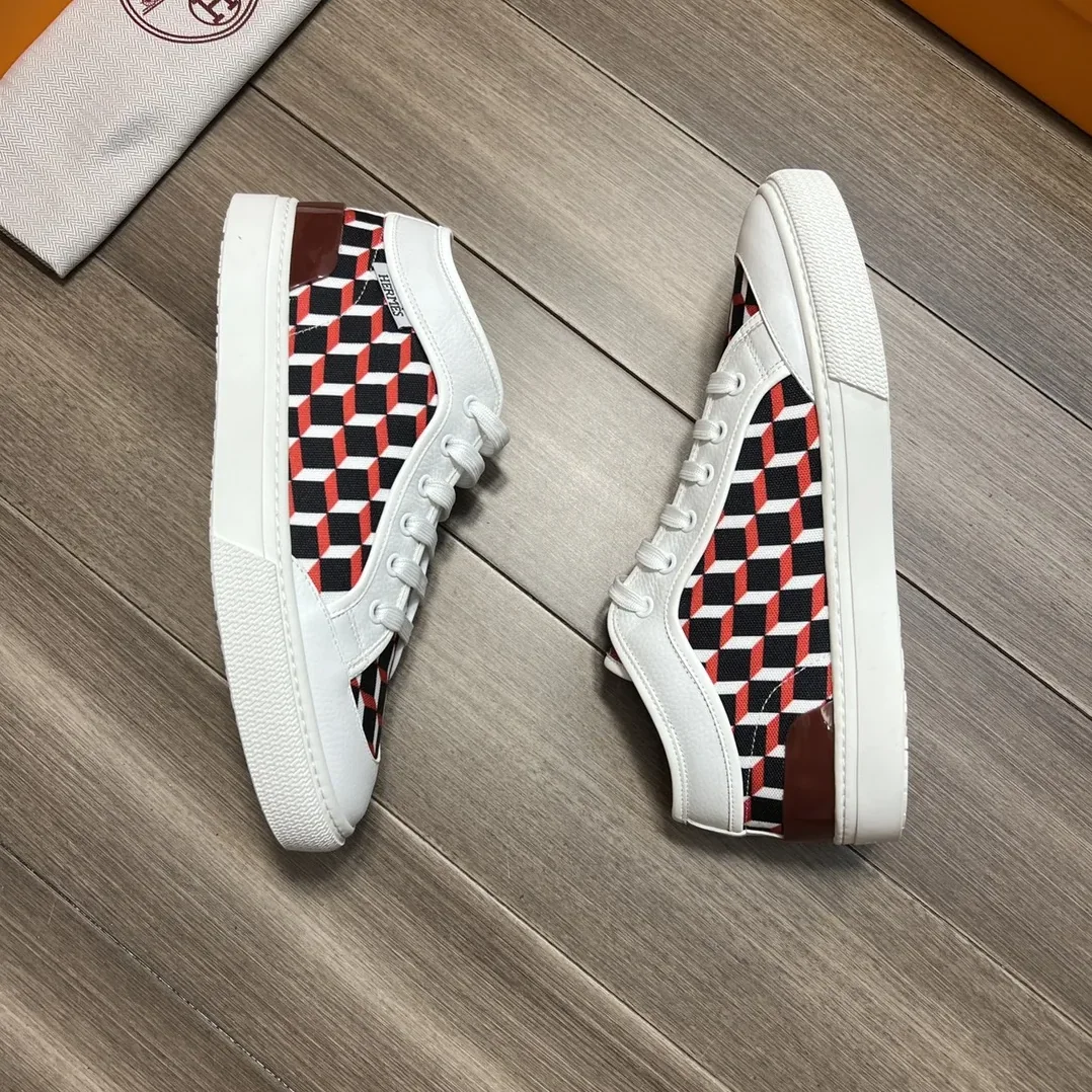 Hermes Enjoy Sneaker Red And White Hermes Enjoy Sneaker Red And White