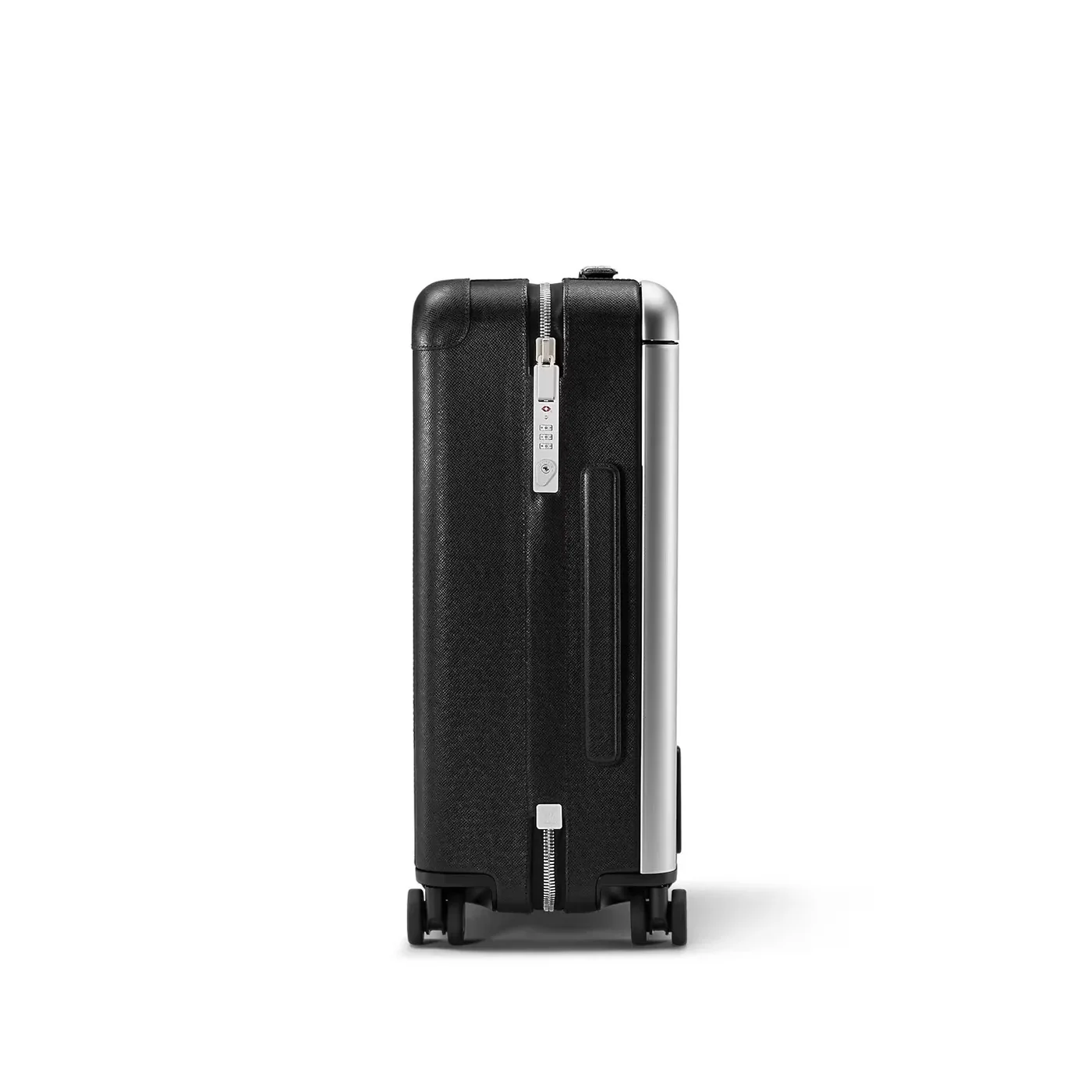 Louis Vuitton Horizon 55 Suitcase / Black Taiga Leather Silver Hardware Louis Vuitton Horizon 55 Suitcase / Black Taiga Leather Silver Hardware