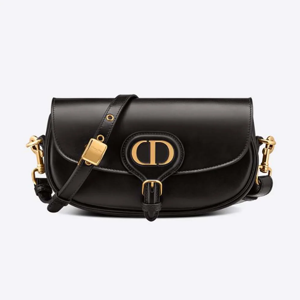 Dior Bobby East-West Bag Box Calfskin for Women in Black Dior Bobby East-West Bag Box Calfskin for Women in Black