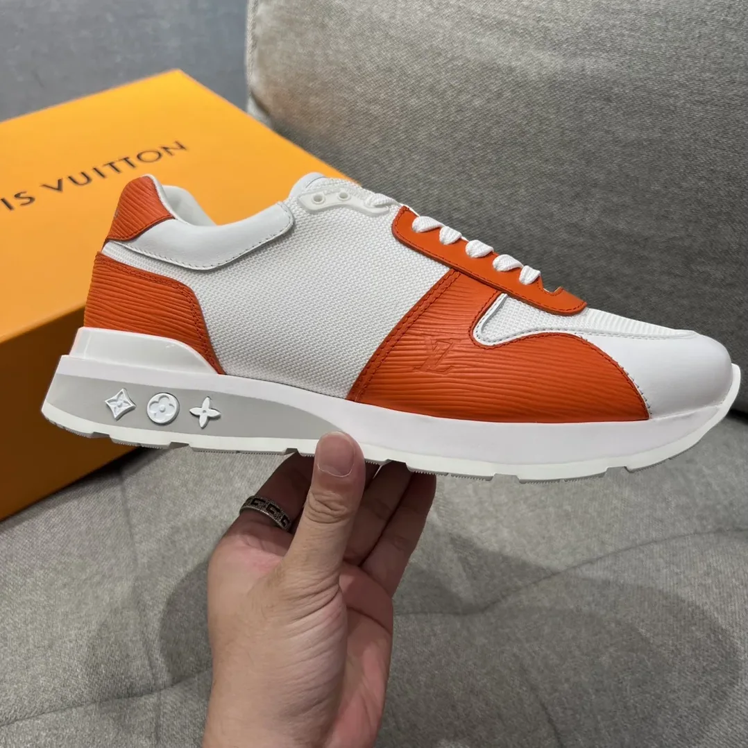 Louis Vuitton Run Away Sneaker Orange Louis Vuitton Run Away Sneaker Orange