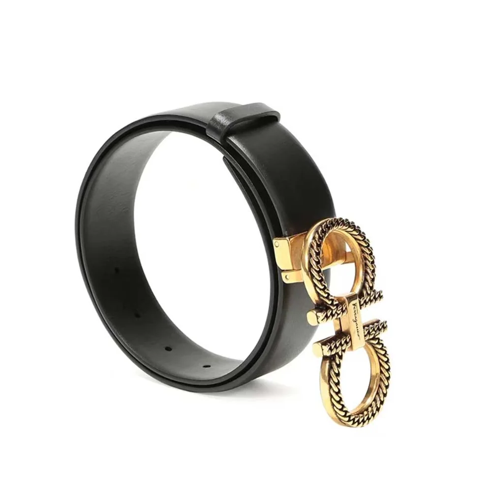 Salvatore Ferragamo Adjustable Gancini Belt for Unisex Salvatore Ferragamo Adjustable Gancini Belt for Unisex