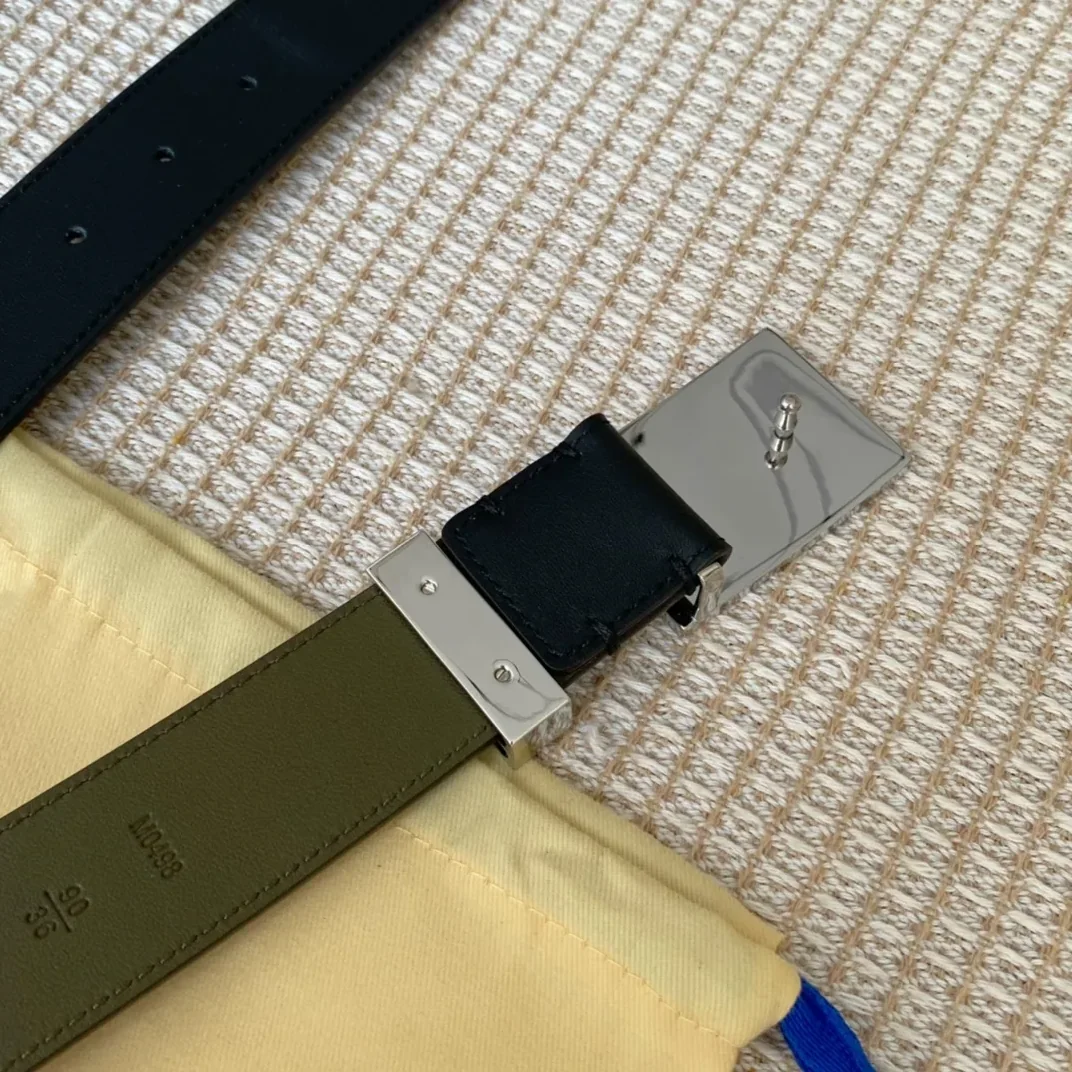 Louis Vuitton Metropole LV Belt Black LV for Women Louis Vuitton Metropole LV Belt Black LV for Women