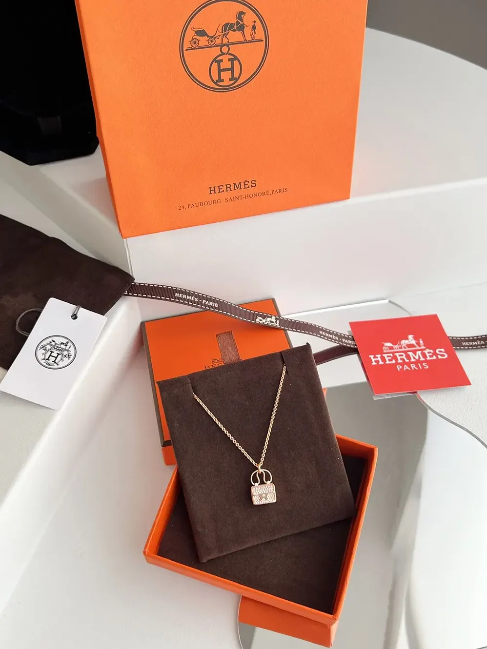 Hermes Amulettes Constance Pendant for Women