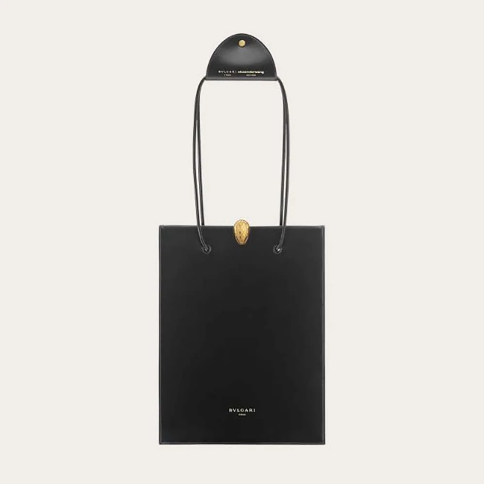 Bvlgari Alexander Wang X Bvlgari Tote in Calf leather for Women in Black Bvlgari Alexander Wang X Bvlgari Tote in Calf leather for Women in Black