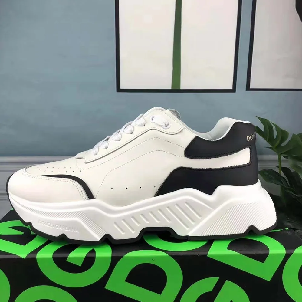 Dolce Gabbana D&G Daymaster Sneakers in Nappa Calfskin for Men in Black Dolce Gabbana D&G Daymaster Sneakers in Nappa Calfskin for Men in Black