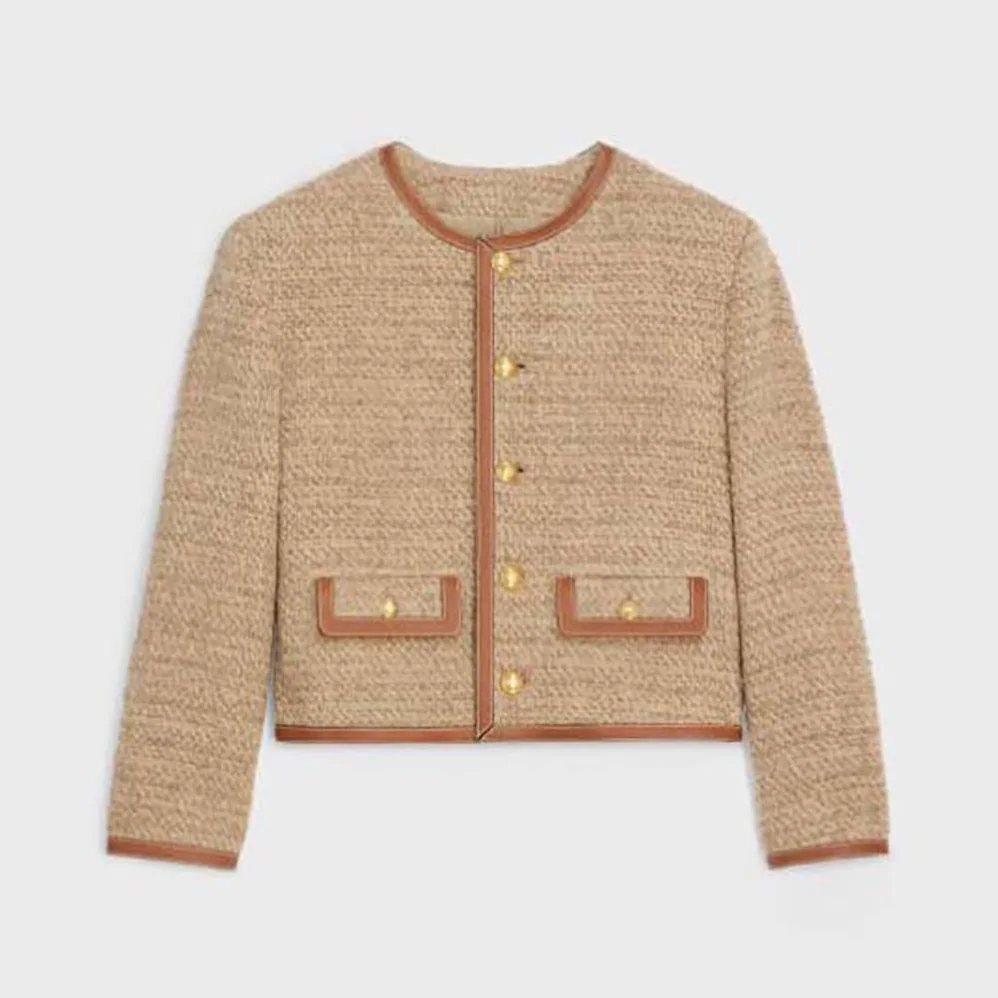 Celine Chasseur Jacket in Mohair Wool for Women