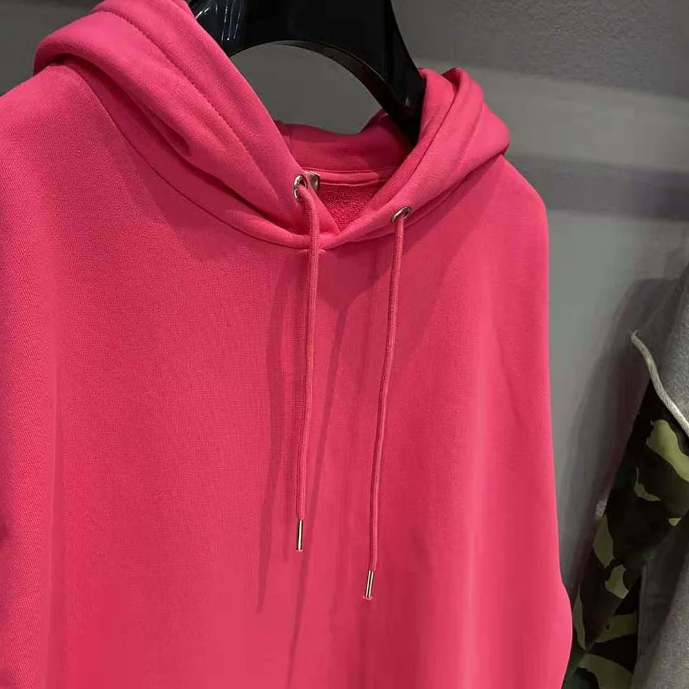 Celine Loose Sweatshirt in Cotton Fleece for Women in Pink