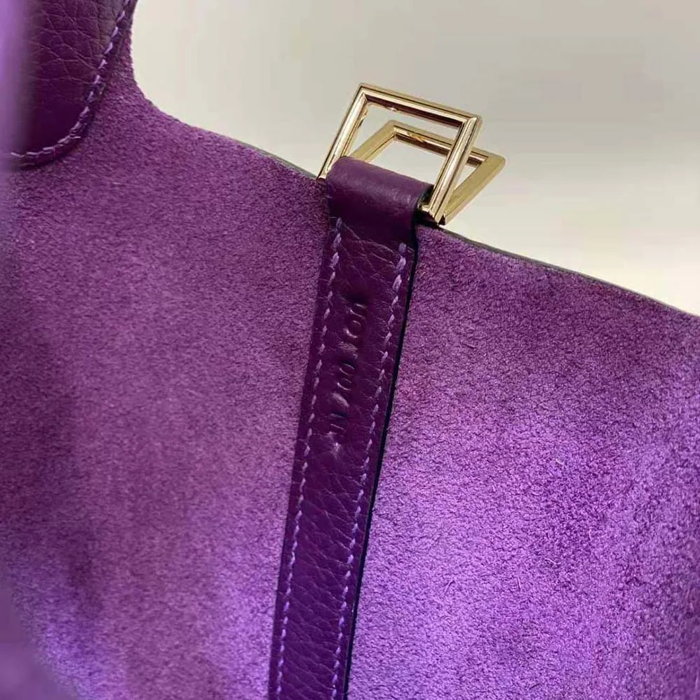 Hermes Picotin Lock 18cm in Clémence leather for Women in Purple