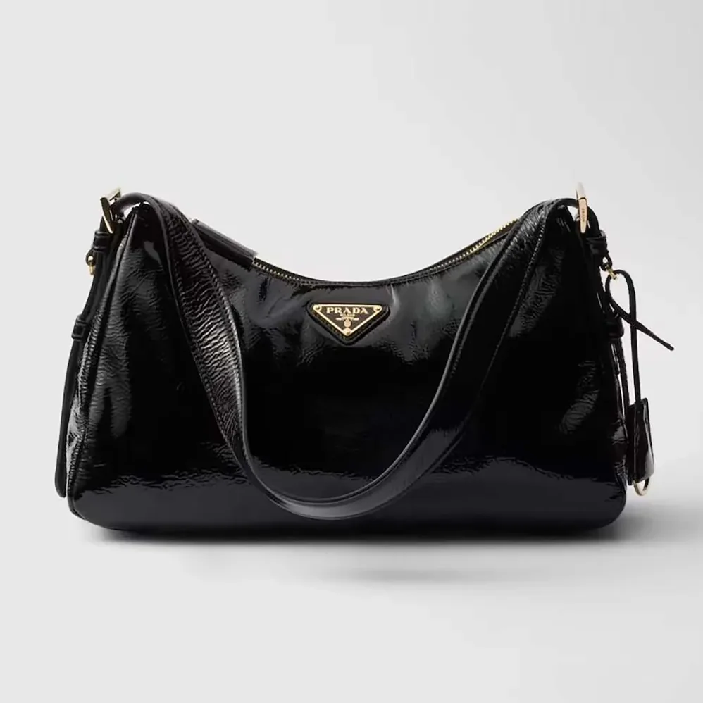 Prada Aimée Medium Naplak Leather Shoulder Bag for Women Prada Aimée Medium Naplak Leather Shoulder Bag for Women