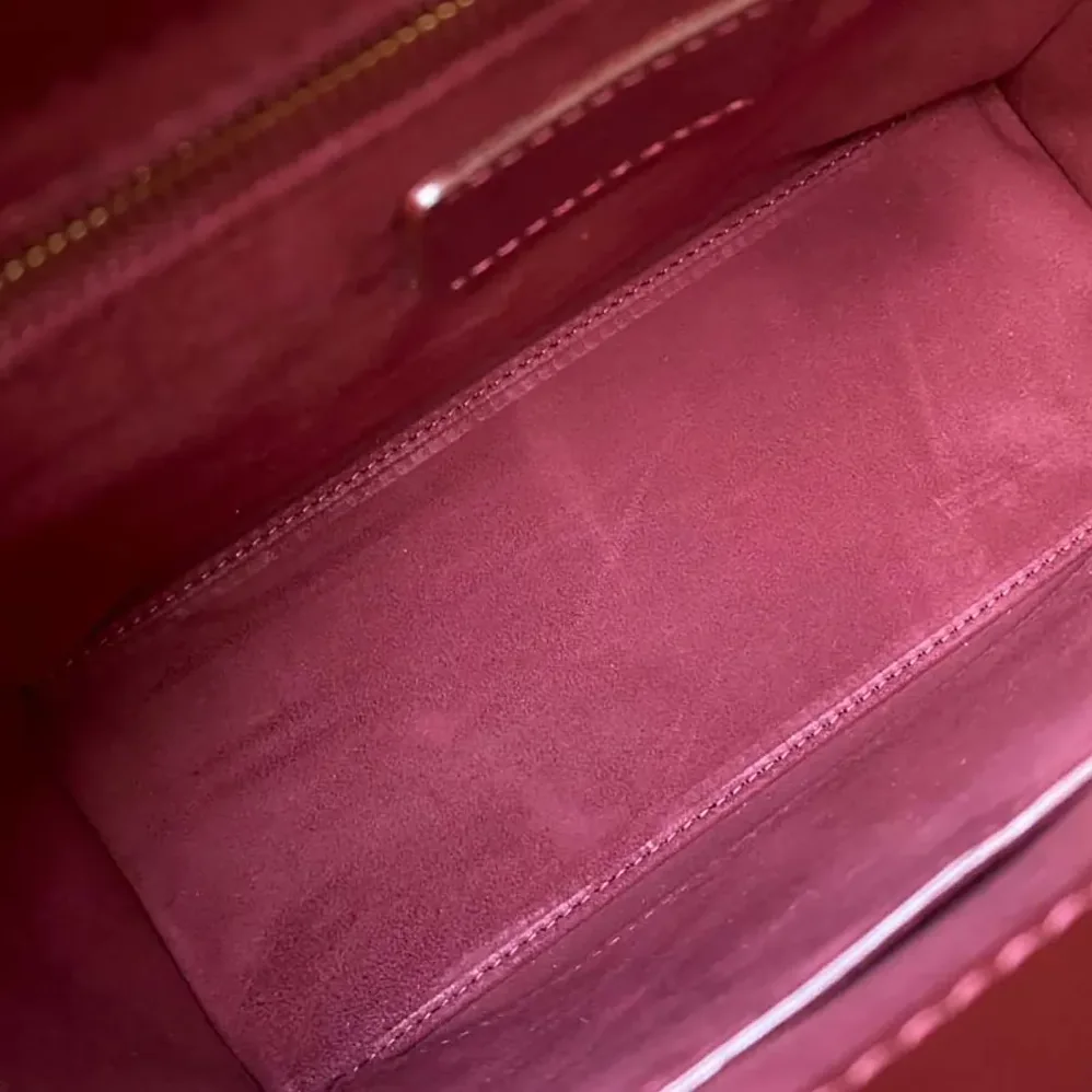 Dior Medium Lady Dior Bag Cherry Red Patent Cannage Calfskin for Women Dior Medium Lady Dior Bag Cherry Red Patent Cannage Calfskin for Women