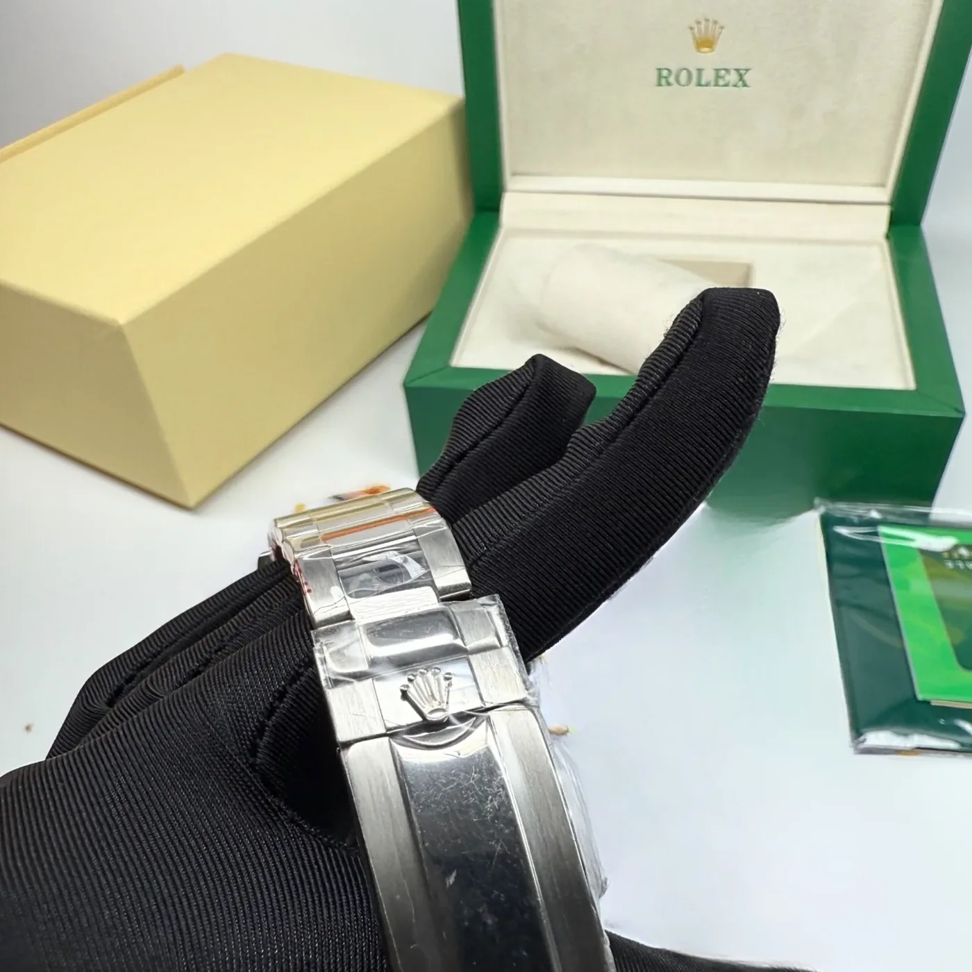 Rolex Yacht-Master II Watch Silver Toned White Dial Rolex Yacht-Master II Watch Silver Toned White Dial