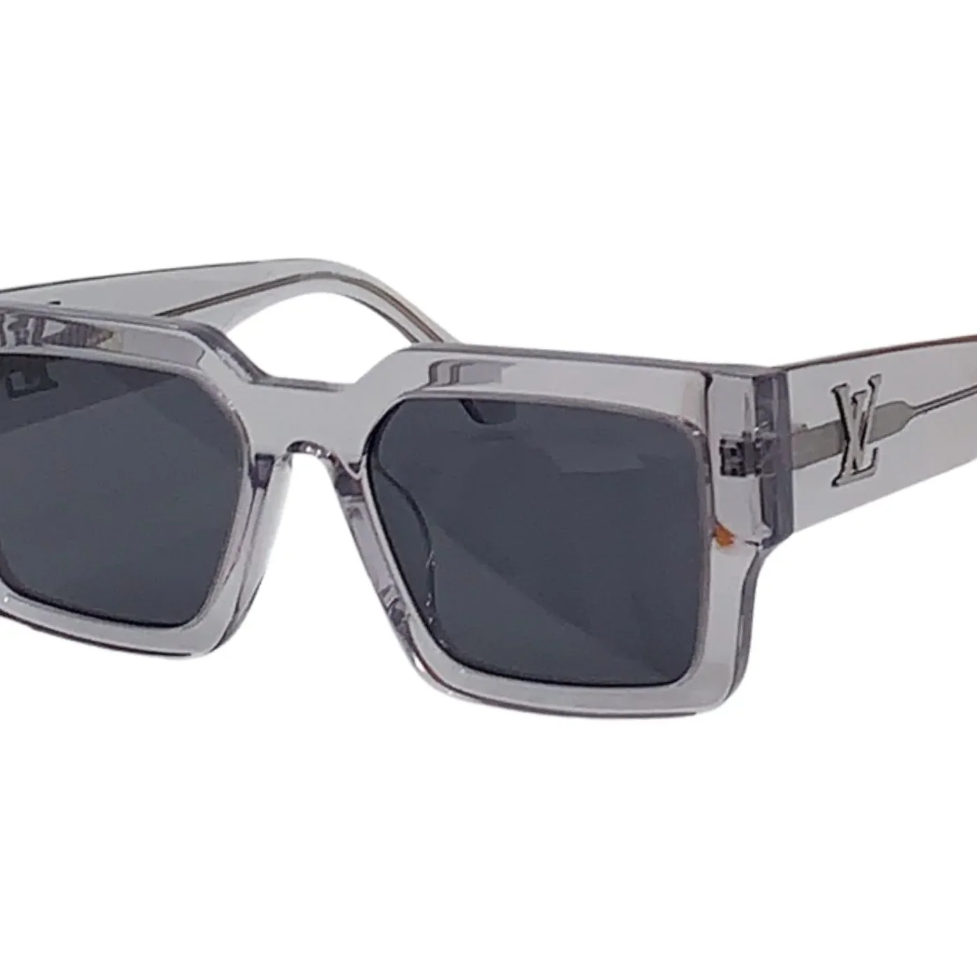 Louis Vuitton Square Millionaires Sunglasses Grey With Silver Logo