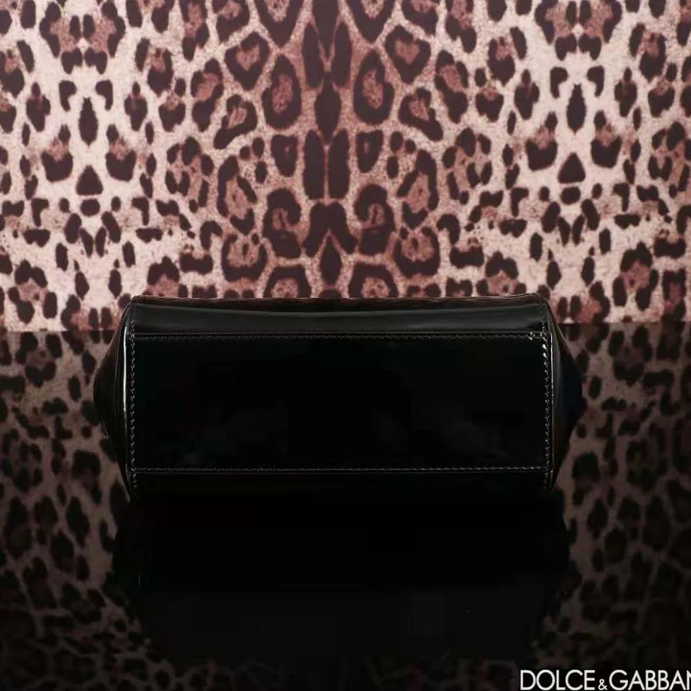 Dolce Gabbana D&G Medium Sicily Handbag for Women in Black