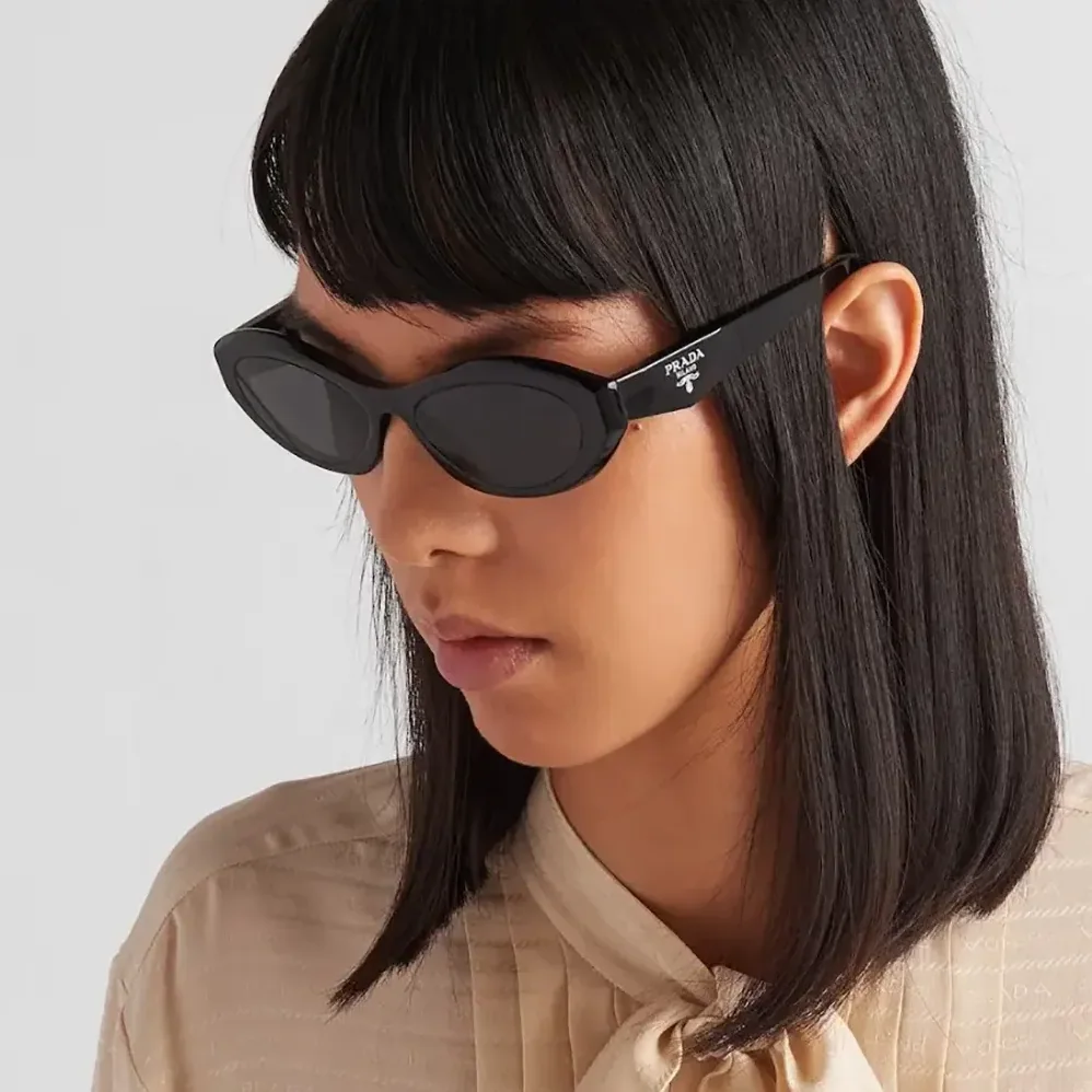 Prada Symbole Sunglasses for Unisex in Black