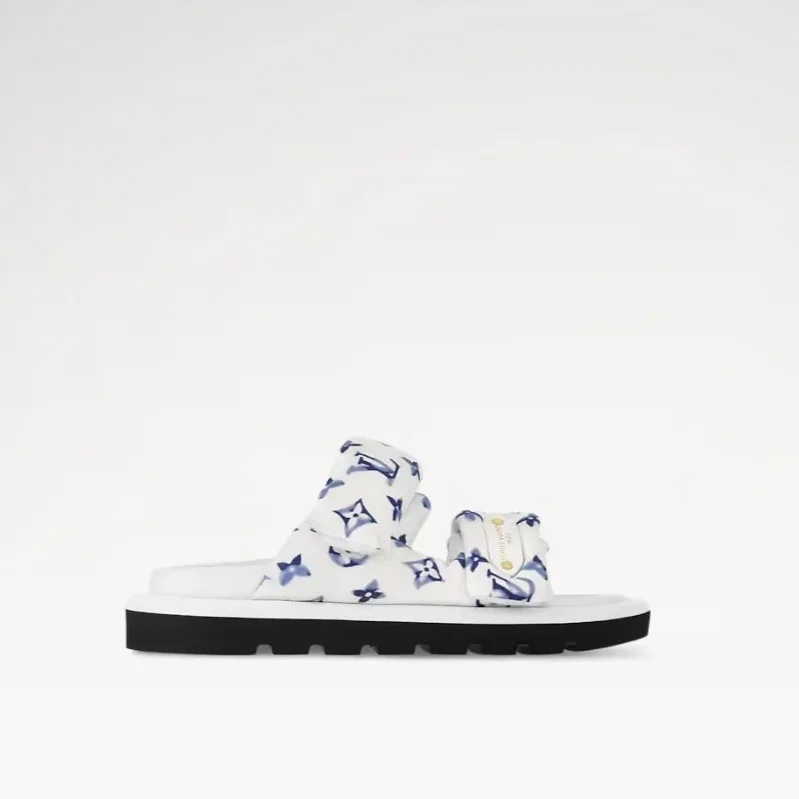 Louis Vuitton Pool Pillow Comfort Mule Blue 1AHMKL