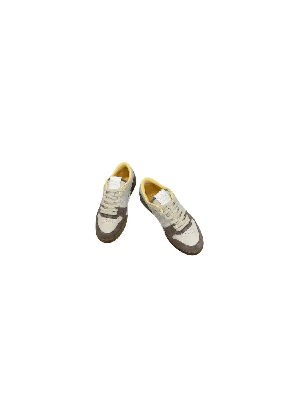 Fendi FD Fendi Match Low Tops Sneakers Brown 7E1493AHH2F1FHU