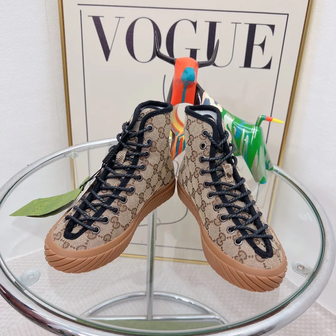 Gucci High-Top Maxi GG Sneaker Grey for Women