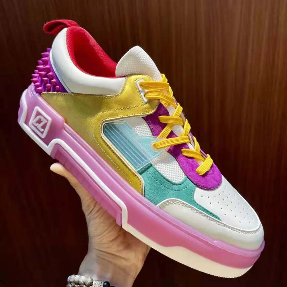 Christian Louboutin Astroloubi in Calf leather for Unisex in Purple Christian Louboutin Astroloubi in Calf leather for Unisex in Purple